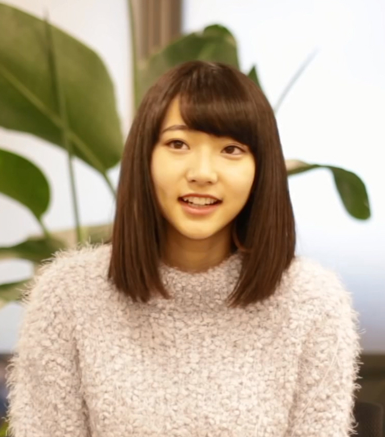 2017年インタビュー時の武田玲奈